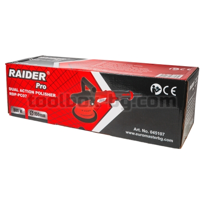 Полирмашина RAIDER Dual Action Ø150mm 880W рег. об. RDP-PC07
