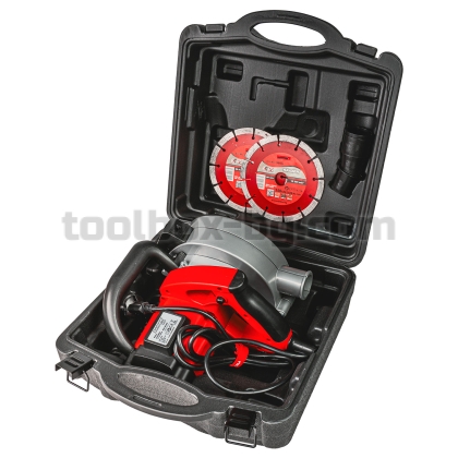Фреза за канали 1.7kW 150mm 4cm 4диска лазер куфар RDP-WCH05