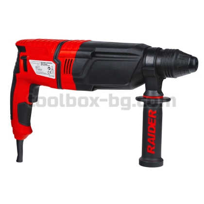 Перфоратор Raider 900W 2.8kg 28mm 3,2J 4функции ABC куфар RDP-HD60