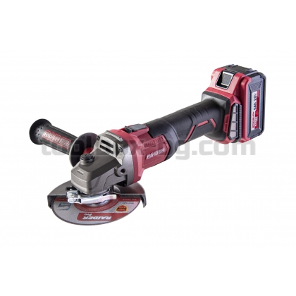 Ъглошлайф Raider Industrial 20V 125mm 2x5Ah безчетков в куфар RDI-AGB61