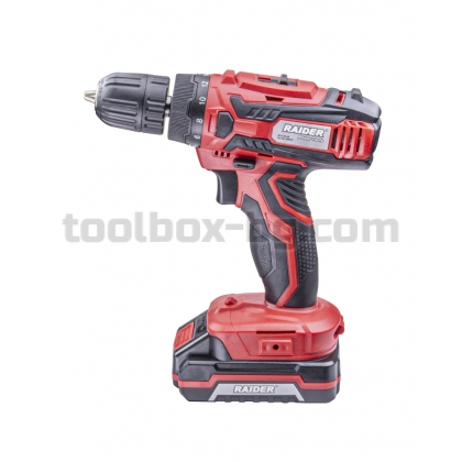 Бормашина Raider Power Tools акум. Li-ion 18V 2x1.5Ah 2-ск. 1h 28Nm RD-CDL29