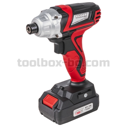 Удърен Винтоверт R20 Raider Pro Hex 1/4" 140Nm 2Ah RDP-KHID20