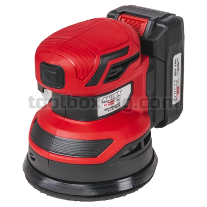 Ексцентършлайф Raider Pro R20 Ø125mm рег. обор. 2Ah RDP-KRSA20