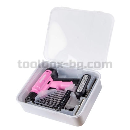 Акумулаторна Бормашина  Raider Power Tools. 8V 1.3Ah 20Nm 21 аксесоари куфар RD-CDL37