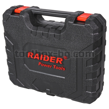 Удърна Бормашина Raider Power Tools 18V 2-ск. 2x2Ah 30Nm 10mm куфар RD-CDL38