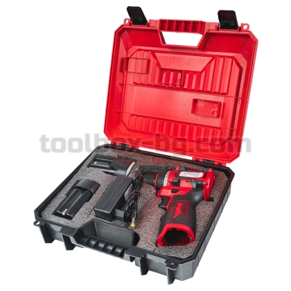Бормашина Безчеткова Raider Power Tools. 16V 2ск. мет. патр. 2x1,5Ah куфар RD-BCDL39