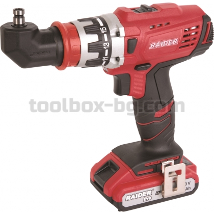 Бормашина Акумулаторна Raider Pro. 20V 2-ск. 2x2Ah 58Nm RDP-CDL21