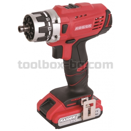 Бормашина Акумулаторна Raider Pro. 20V 2-ск. 2x2Ah 58Nm RDP-CDL21
