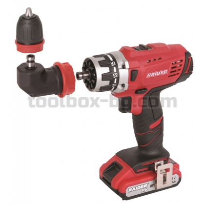 Бормашина Акумулаторна Raider Pro. 20V 2-ск. 2x2Ah 58Nm RDP-CDL21