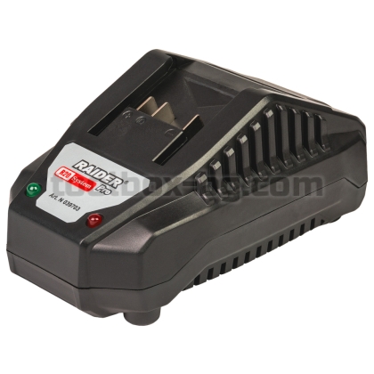 Акумулаторен Ъглошлайф Безчетков Raider Pro R20 Ø125mm 4Ah 2 диска Case RDP-YAG20