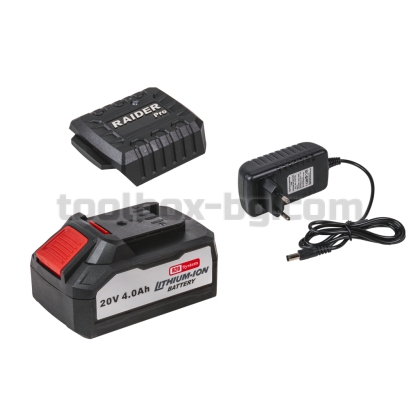 Акумулаторен Комплект 3 Машини R20 Raider Pro 2Ah 4Ah + 1 чанта RDP-BXS10