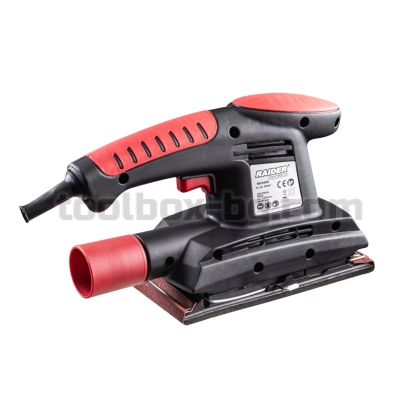 Виброшлайф Raider Pro 260W 90x187mm RD-SA28 Black edition