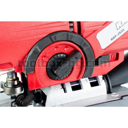 Прободен Трион Raider Pro 850W 100mmрег.об.лазeрLEDquick куфар RDP-JS35