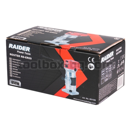 Оберфреза  Raider Power Tools 650W 8mm 3000-28000min-1 RD-ER09
