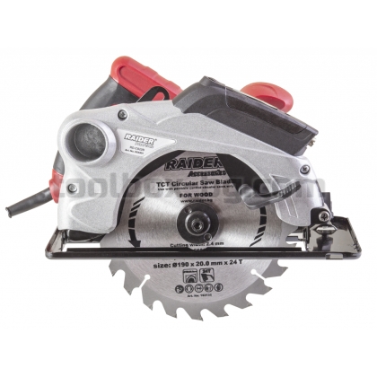 Ръчен Циркуляр Raider Power Tools ø190mm 1500W лазер RD-CS22B