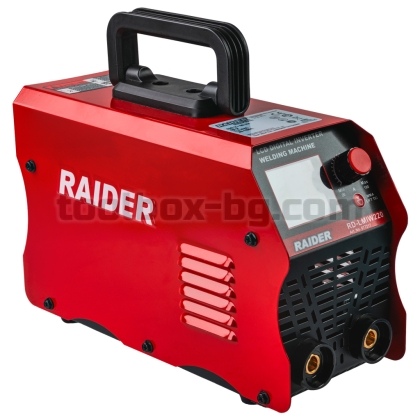 Инверторен Електрожен Raider Power Tools 180A LCD RD-LMIW220