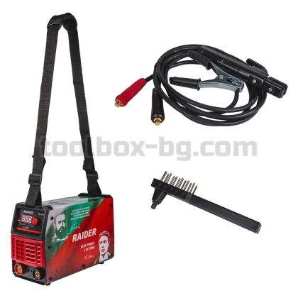 Инверторен Електрожен Raider Power Tools 180A BG Design RD-IW38