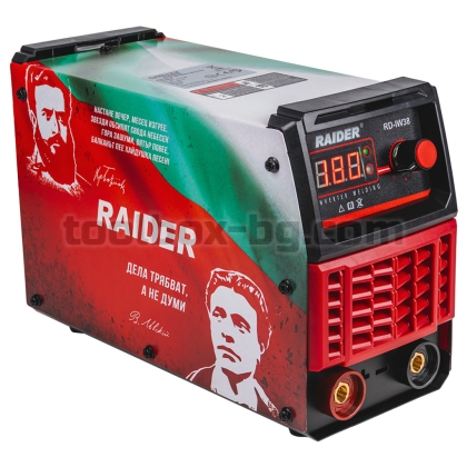 Инверторен Електрожен Raider Power Tools 180A BG Design RD-IW38
