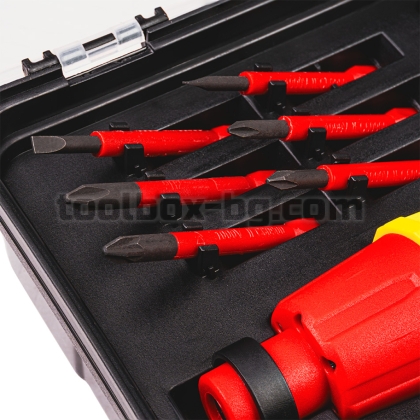 Акумулаторна Отвертка Top Master Pro VDE 1000V с Накрайници TMP