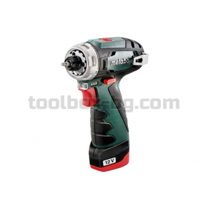 Акумулаторен Винтоверт. 10.8V 34Nm METABO POWERMAXX 2x2Ah small case