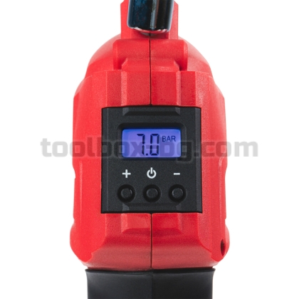 Мини Компресор Raider Pro R20  7bar LED Дисплей Solo RDP-YAC20 Без Батерия и Зарядно