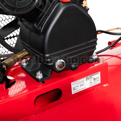 Компресор Raider Power Tools 200L 2.2kW 250L/min 2цил. ремък RD-AC19