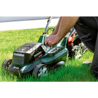 Акумулаторна Косачка 36cm 45L METABO RM 36-18 LTX BL 36 SOLO Без Батерия и Зарядно