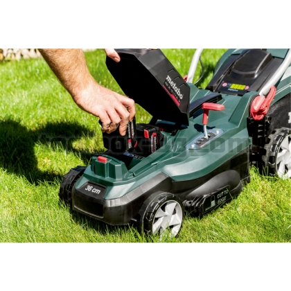 Акумулаторна Косачка 36cm 45L METABO RM 36-18 LTX BL 36 SOLO Без Батерия и Зарядно