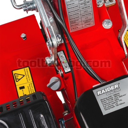Бензинова Мотофреза 5.2kW (7.0hp) 120cm фар 2+1 ск. RD-T13