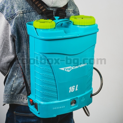 Акумулаторна Пръскачка 12V/8AH 16л TG03 