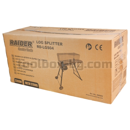 Машина за Цепене на Дърва 52cm 7t 2300W стойка RD-LGS04 Raider Garden Tools