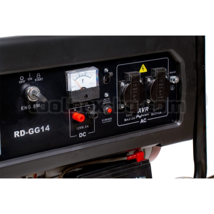 Бензинив Агрегат за Ток с Електрицхески Стартер 3kW RD-GG14