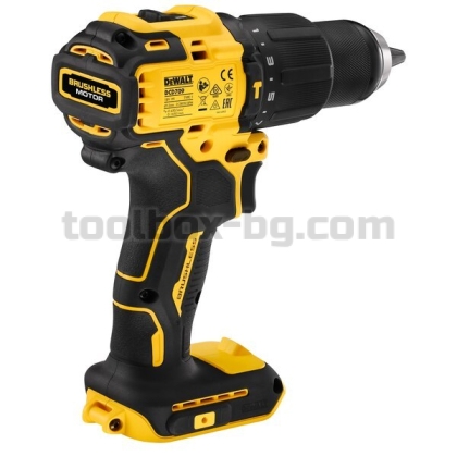 Акумулаторен Безчетков Ударен Винтоверт Dewalt DCD709NT 18 V, куфар TSTAK, Без Батерии и Зарядно Устройство
