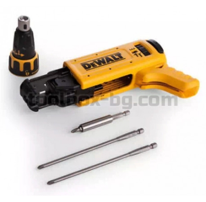 Акумулаторен Винтоверт за Гипскартон с Пълнител за Винтове на Ленти Dewalt DCF620P2K 18 V, 2 Батерии х 5 Ач, Куфар и Аксесоари