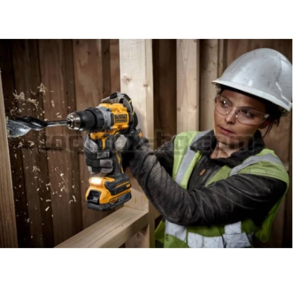 Акумулаторен Ударен Винтоверт Dewalt DCD800NT, 18 V, Без Батерия и Зарядно + Куфар