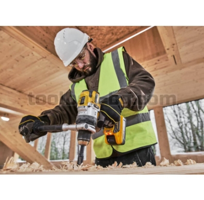 Акумулаторен Ударен Винтоверт Dewalt DCD1007NT 18 V, Без Батерия и Зарядно Устройство + Куфар