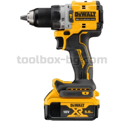 Акумулаторен Ударен Винтоверт Dewalt DCD805P2T 18 V, 2 Батерии 5 Ah, Зарядно Устройство и Куфар