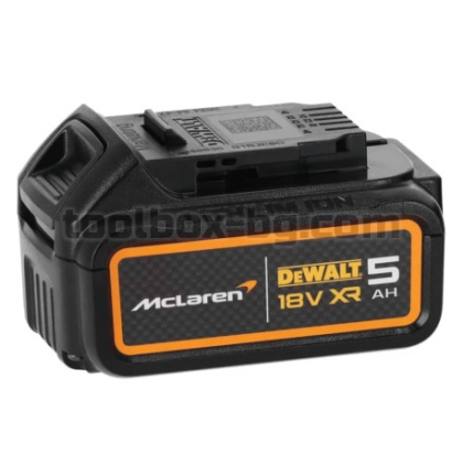 Акумулаторен Ударен Винтоверт Dеwalt DCF85MP2T, McLaren F1 XR, 18 V с 2 x 5 Ah Батерии, Зарядно У-во и Куфар