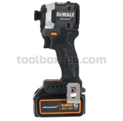 Акумулаторен Ударен Винтоверт Dеwalt DCF85MP2T, McLaren F1 XR, 18 V с 2 x 5 Ah Батерии, Зарядно У-во и Куфар