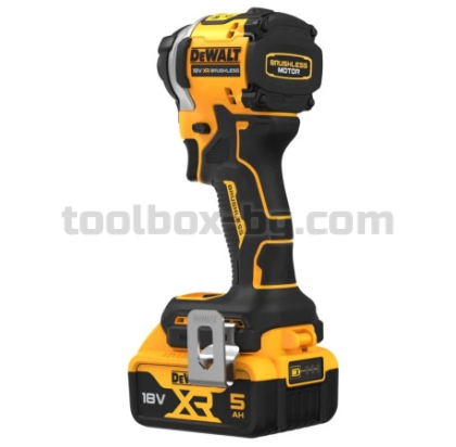 Акумулаторен Ударен Винтоверт Импакт Dewalt DCF850P2T 18 V , 2 батерии х 5 Ач, Зарядно У-во, Куфар