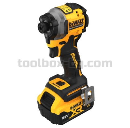 Акумулаторен Ударен Винтоверт Импакт Dewalt DCF850P2T 18 V , 2 батерии х 5 Ач, Зарядно У-во, Куфар