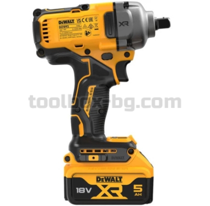 Акумулаторен Гайковерт Dewalt DCF892P2T, 1084 Nm, 760 W, 18V XR с 2 х Батерии 5.0 Ah, Зарядно У-во