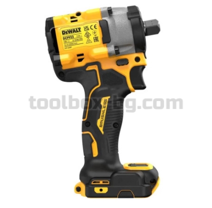 Акумулаторен Гайковерт Dewalt DCF922P2T 18 V 1/2" , 2 Батерии х 5Ач, Зарядно Устройство, Куфар