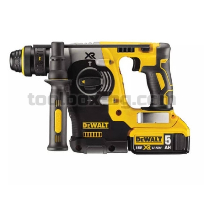 Акумулаторен Перфоратор Dewalt DCH274P2T 18 V 2 Батерии 5 Ач + БЪРЗОСМЕНЯЕМ ПАТРОННИК