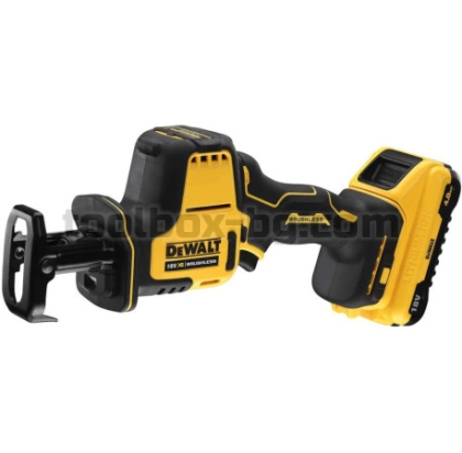 Акумулаторен Прав Трион Dewalt DCS369M2 18 V , 2 Батерии х 4 Ач, Зарядно У-во и Куфар