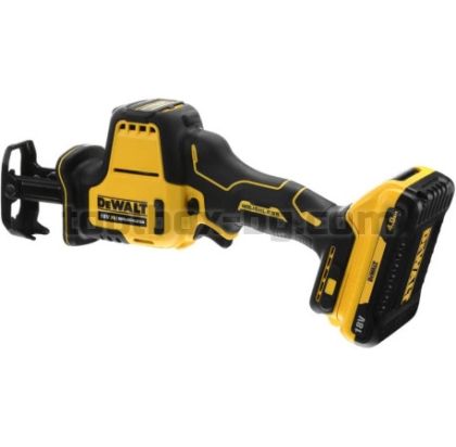 Акумулаторен Прав Трион Dewalt DCS369M2 18 V , 2 Батерии х 4 Ач, Зарядно У-во и Куфар