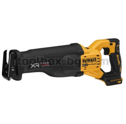 Акумулаторен Прав Трион Dewalt DCS386NT 18 V, Без Батерия и Зарядно У-во.