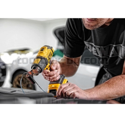 Акумулаторен Пистолет за Горещ Въздух Dewalt DCE530N 18 V