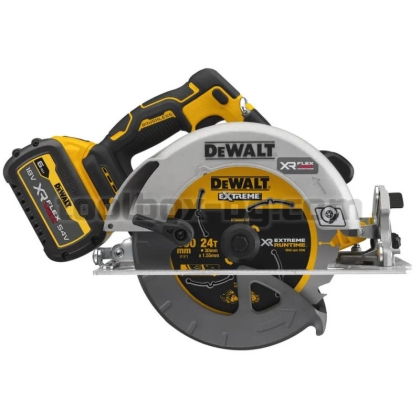 Акумулаторен Циркуляр Dewalt DCS573T1 18 V, 1 Батерия FLEXVOLT 6 Ah, Куфар