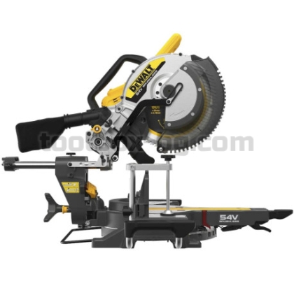 Акумулаторен Настолен Циркуляр Dewalt DCS781X2, 54 V, 305 мм, с 2 Батерии FLEXVOLT 9.0 Ah и Зарядно Устройство